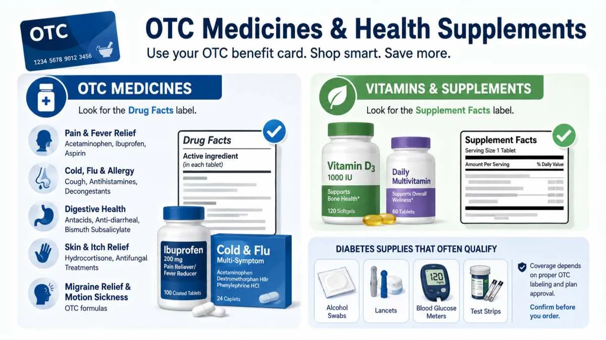 OTC Medicines and Health Supplements